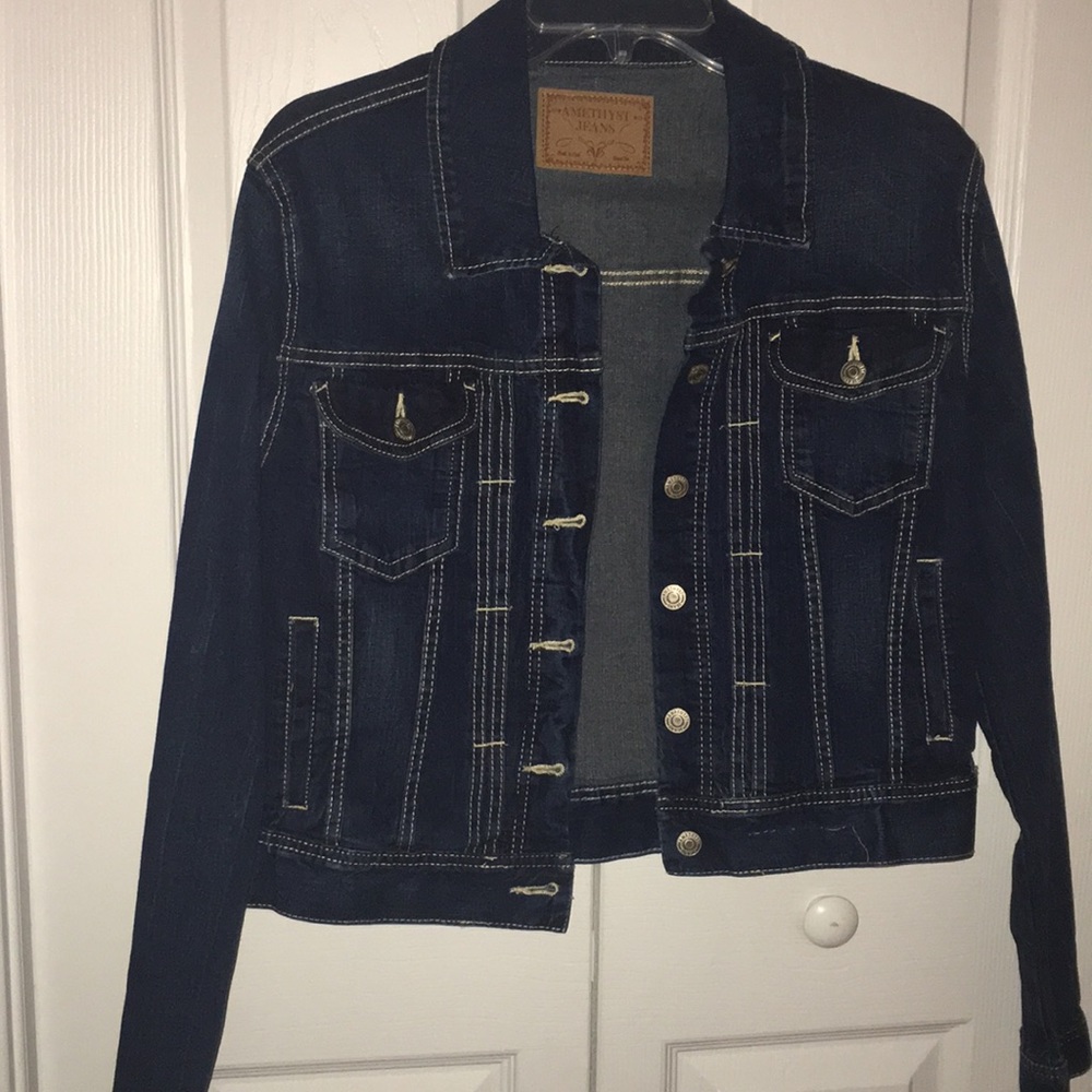 A cute junior size denim jacket